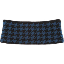 Load image into Gallery viewer, Fleece Lined Houndstooth Knit Headband