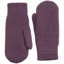 Load image into Gallery viewer, Winter Plush Fleece Lined Solid Knit Mittens