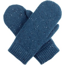 Load image into Gallery viewer, Winter Plush Fleece Lined Speckle Knit Mittens