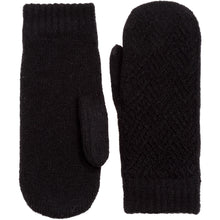 Load image into Gallery viewer, Winter Plush Fleece Lined Chevron Knit Mittens