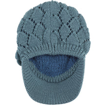 Load image into Gallery viewer, Women's Winter Fleece Lined Dimaond Knit Cap