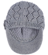 Load image into Gallery viewer, Women's Winter Fleece Lined Dimaond Knit Cap