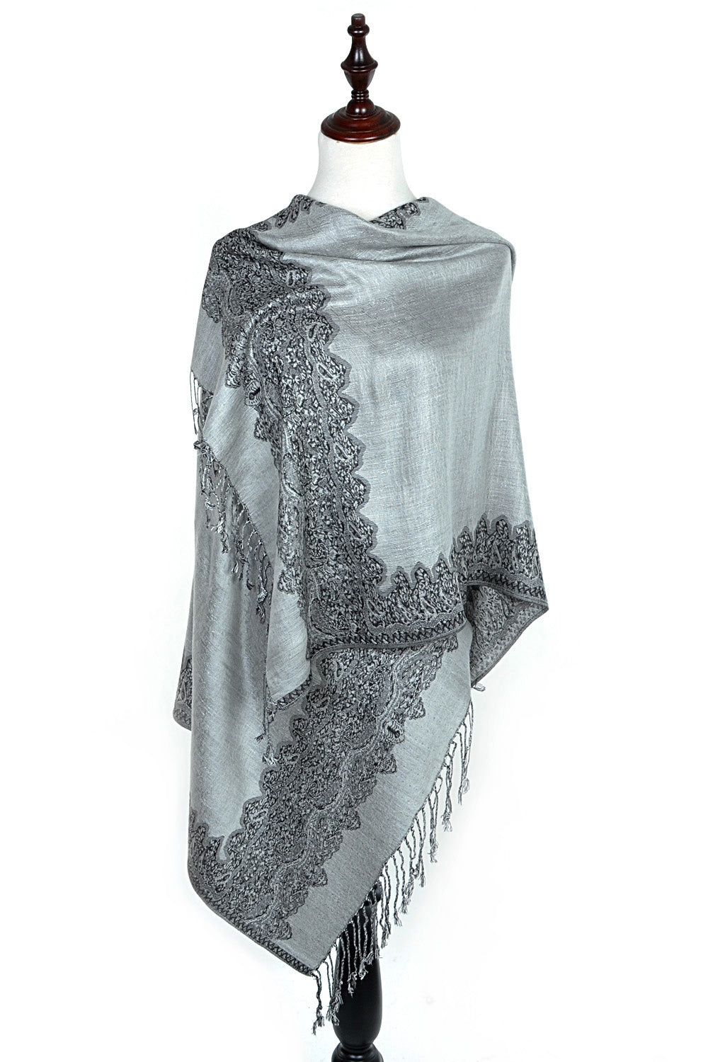 003_27 - One Piece Printed Pashmina Shawl Scarf