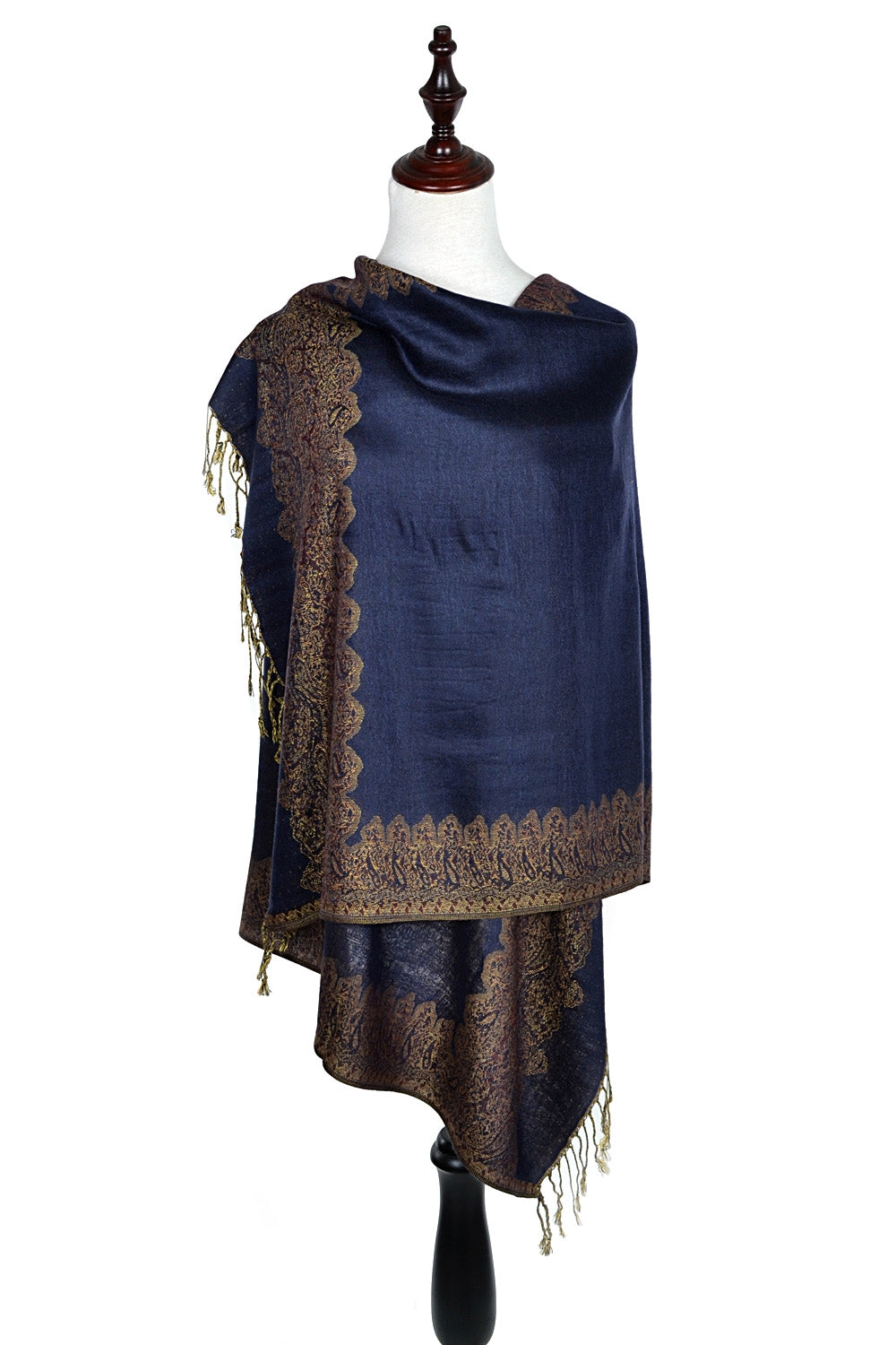 003_4 - One Piece Printed Pashmina Shawl Scarf