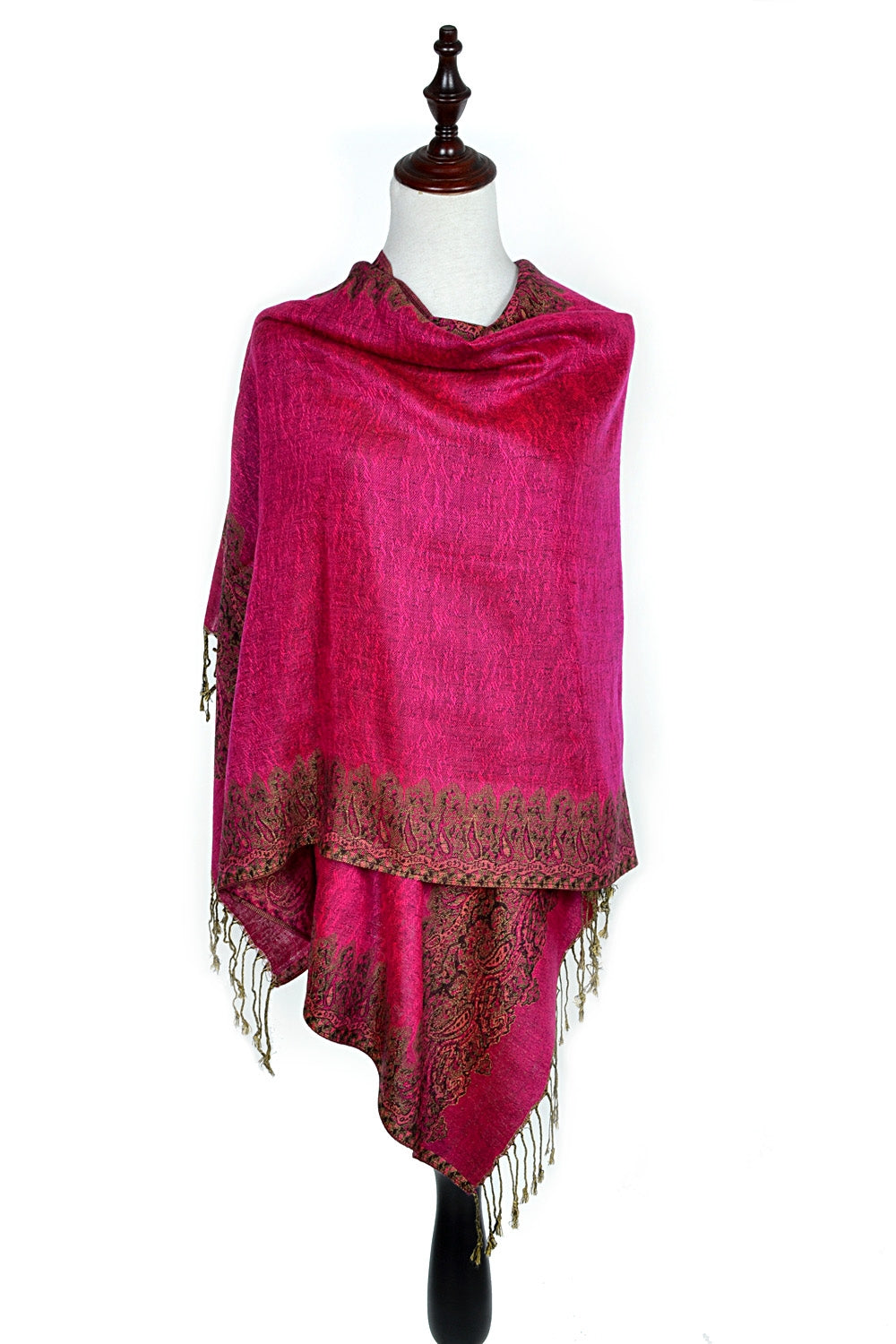003_6 - One Piece Printed Pashmina Shawl Scarf