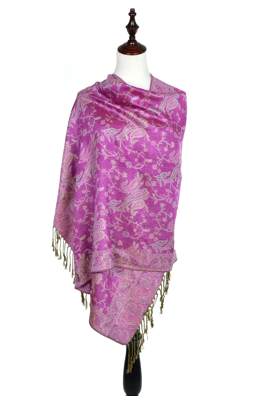 023_10 - One Piece Pasiley Print Pashmina Shawl Scarf