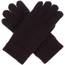 Load image into Gallery viewer, Winter Women&#39;s Toasty Warm Plush Fleece Lined Knit Gloves in Solid
