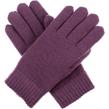 Load image into Gallery viewer, Winter Women&#39;s Toasty Warm Plush Fleece Lined Knit Gloves in Solid
