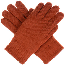 Load image into Gallery viewer, Winter Women&#39;s Toasty Warm Plush Fleece Lined Knit Gloves in Solid
