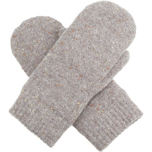 Load image into Gallery viewer, Winter Plush Fleece Lined Speckle Knit Mittens
