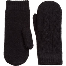 Load image into Gallery viewer, Winter Plush Fleece Lined Cable Knit Mitten
