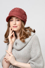 Load image into Gallery viewer, Women&#39;s Winter Warm Fleece Lined Knitted Beret Beanie Hat Cap
